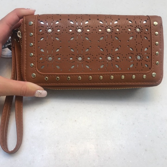 Under One Sky Handbags - 50% Off Fashionable Bronze Wallet!